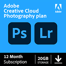 Adobe Photoshop + Lightroom